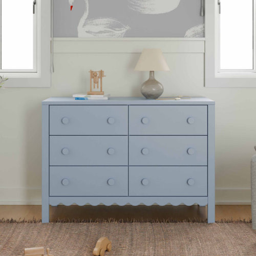 daVinci Sammy Scallop 6-Drawer Dresser & Reviews | Wayfair