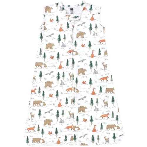 Hudson Baby Unisex Baby Cotton Sleeveless Wearable Sleeping Bag, Sack, Blanket