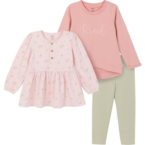 Gerber Baby Girls Toddler Girls' 3-piece Set
