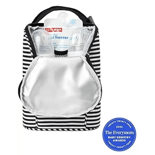 Skip Hop Baby Bottle Bag, Grab & Go, Black/White Stripe : Amazon.com.au: Baby