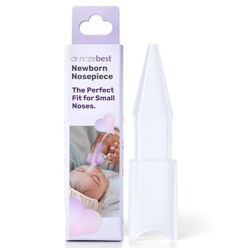 Dr. Noze Best Newborn Nozepiece | Safe for Infants and Toddlers | Only Works with NozeBot Electric Nasal Aspirator