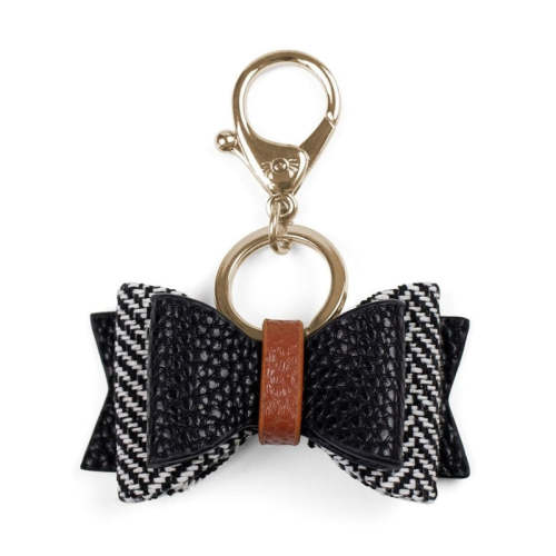 Boss Bow™ Diaper Bag Bow Charm - Coffee & Cream