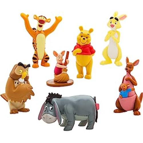 Disney Winnie The Pooh 7 Figure Play Set