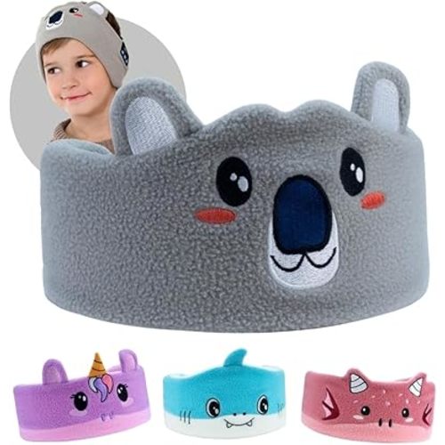 Original Toddler & Kids Headphones - Bluetooth Wireless & Wired Headband - Comfortable Fit - Safe Volume Limited - Adjustable for Travel, Learning, and Sleep (Kiki The Koala)