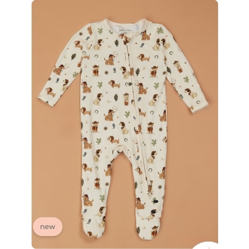 Howdy Hound Footie | Tullabee