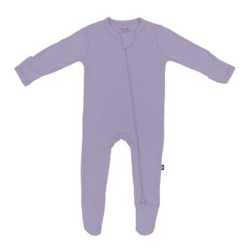 Kyte Baby Zippered Footie in Taro