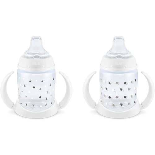 NUK Plastic Learner Cup, 6+ Months, Timeless Collection, Amazon Exclusive, 5 Oz, Pack of 2 - 2 Count (Pack of 1) - CUP