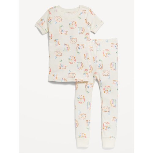 Snug-Fit Ribbed Pajama Set for Toddler & Baby | Old Navy