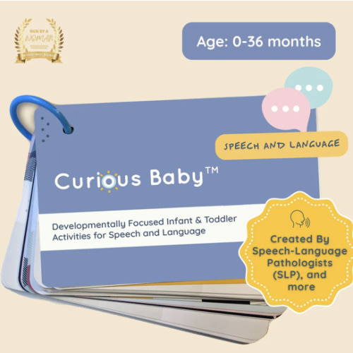 Infant Language Development Activities (0-36 months) - Curious Baby™ Speech & Language Cards – Curious Baby Cards