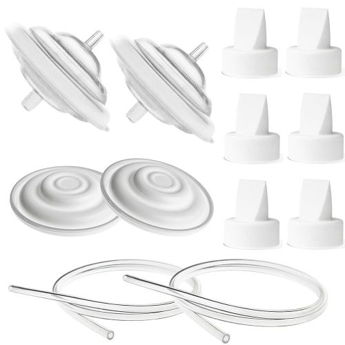 Nenesupply Pump Parts Compatible with Spectra S1 S2 9 Plus Breastpump Replace Backflow Protector Membrane Duckbill Valve Tube Not Original Spectra Replacement Pump Parts