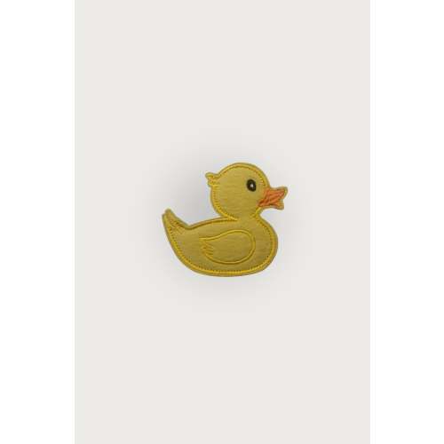 YELLOW DUCK CARTOON PATCH