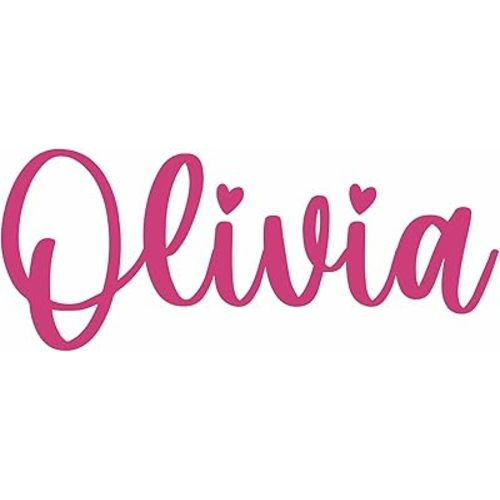 Custom Name Wall Decal for Kids Room, Personalized Wall Decals and Stickers for Nursery, Baby Name Wall Decor, Name Sign, Name Wall Sticker, Peel & Stick