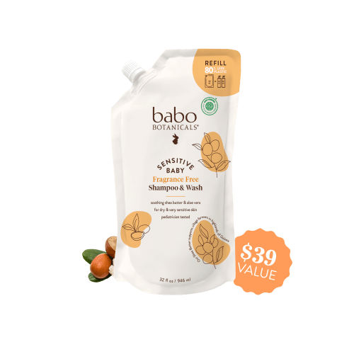 Sensitive Baby Shampoo & Wash Refill 32oz
