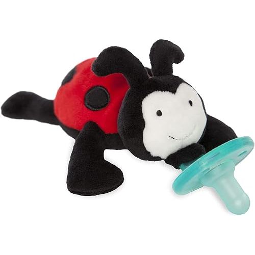 WubbaNub Infant Pacifier - Ladybug
