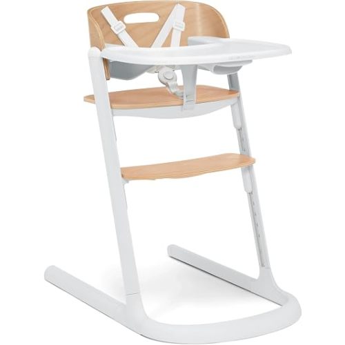 Delta Children Versa Adjustable 3-in-1 High Chair for Babies & Toddlers - 3 Growing Stages from Infant to Adult Seating - Greenguard Gold Certified, White