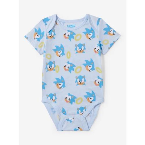 Sonic the Hedgehog Sonic Gold Rings Infant One Piece — BoxLunch Exclusive
