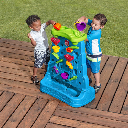 Step2 Waterfall Discovery Wall Outdoor Toddler Water Table & Reviews | Wayfair