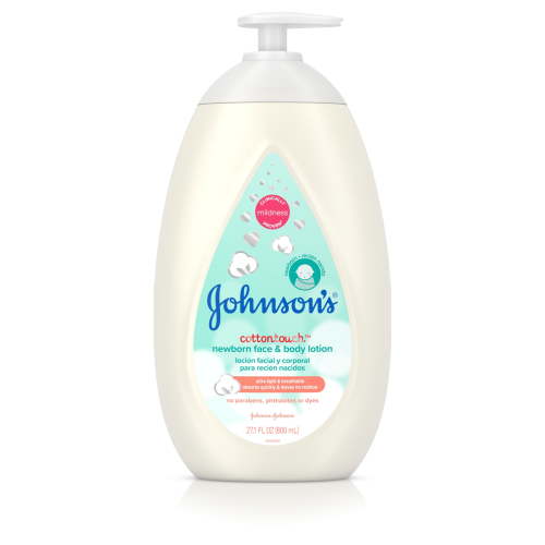 Johnson's CottonTouch Newborn Baby Face and Body Lotion, 27.1 fl. oz