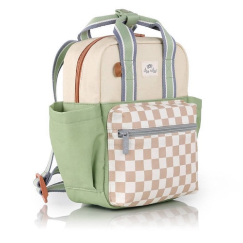 Itzy Ritzy Toddler Backpack - Checkerboard