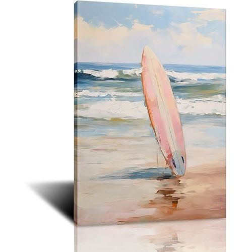 Generic Coastal Poster Wall Art Print Coastal Cowgirl Decor Coastal Wall Art Blue Poster Print Coastal Cowgirl Aesthetic Trendy Printable Wall Art(12x16inchs,Framed)