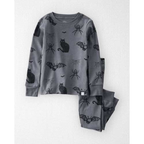 Toddler Organic Cotton Pajamas in Spooky Creatures Print - Little Planet | Carter's
