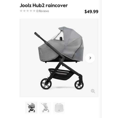 Joolz Hub2 raincover