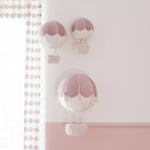 Set of Hot Air Balloons, Hot Air Balloon Nursery, Decorative Balloons, Baby Room Decor, Nursery Decoration, Kids Room Decor