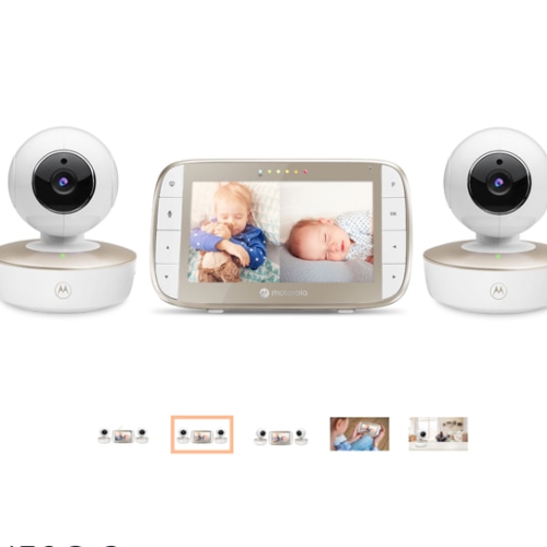 Motorola Nursery | VM 50G-2 Video baby monitor 2 camera set