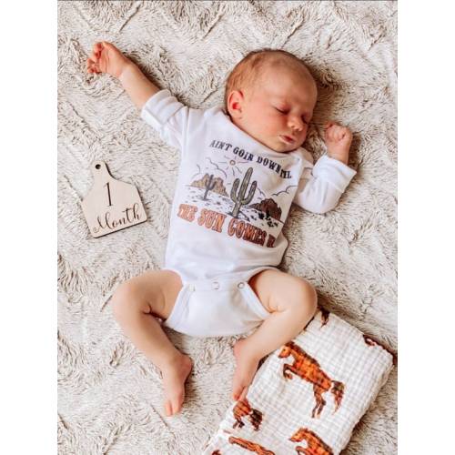 Ain't Going Down Till the Sun Comes Up Western Baby - Etsy