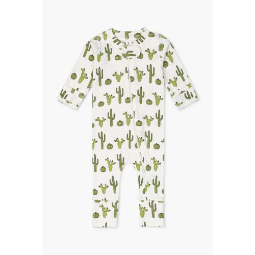 M+A by Monica + Andy Organic Cotton Gender Neutral Long Sleeve Baby One-Piece Coverall, Sizes Newborn - 12 Months