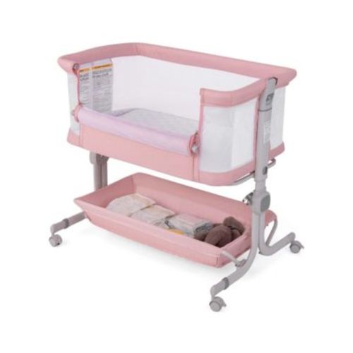 Baby Bassinet Bedside Sleeper with6-Level Adjustable Height