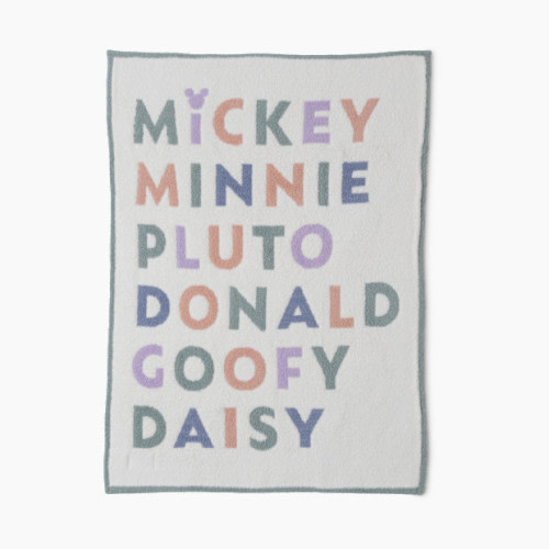 CozyChic Disney Mickey & Friends Stroller Blanket - Cream