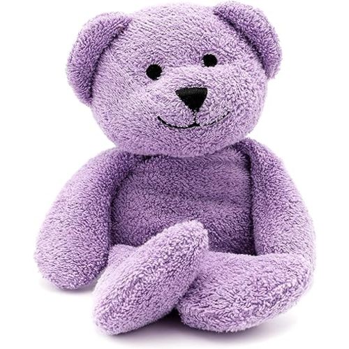 Thermal-Aid Zoo Animals - Tumble The Lavender Bear - Heatable Therapeutic Stuffed Animals for Kids - Hot & Cold Therapy - Ice Pack & Heating Pack