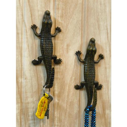 Wall Mounted Crocodile Hook, Wall Hooks Unique, Kitchen Towel Hanger, Decorative Wall Hook, Key Holders, Wall Hanging Hook, Hook for Wall