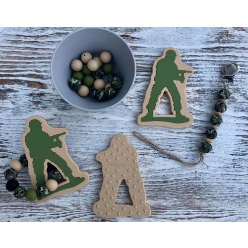 Joe the Army Man Teether