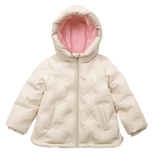 Rokka&Rolla Baby Toddler Girls' Water-Resistant Sherpa Fleece Lined Puffer Jacket Winter Coat