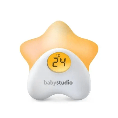 Baby Studio Star Night Light and Room Temperature Reading | Baby Bunting AU