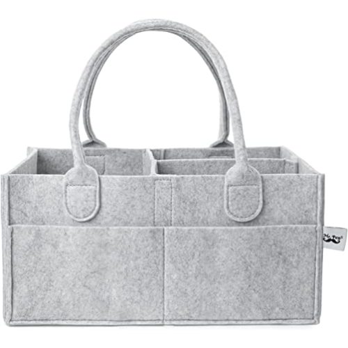 Mr. Pen- Baby Diaper Caddy Organizer, Car Caddy, Portable Organizer for Changing Table, Nursery - Gray