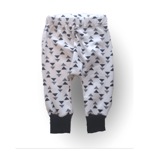 "Curl Up and Tri" cuffed leggings//harems / Odarling Handmade