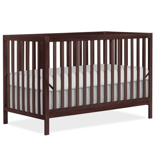 Dream On Me Synergy MOD Crib, Made with Sustainable New Zealand Pinewood, Espresso
