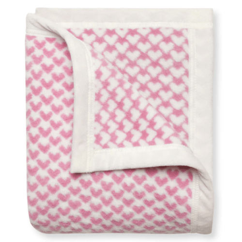 All My Heart Bubblegum Mini Blanket - ChappyWrap