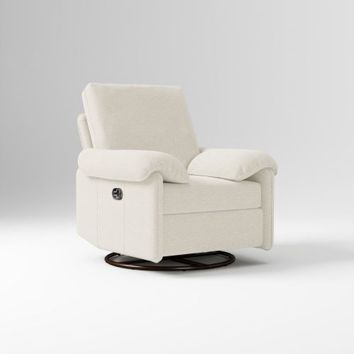 Parry Manual Recliner, Performance Boucle Oatmeal