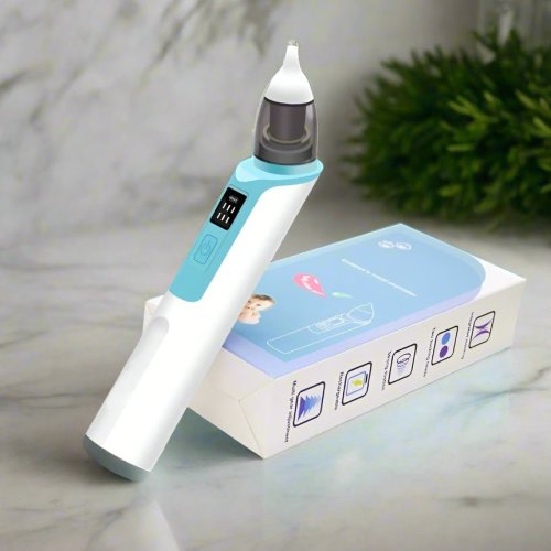 "ClearBreathe™ – Electric Nasal Aspirator for Babies & Toddlers"