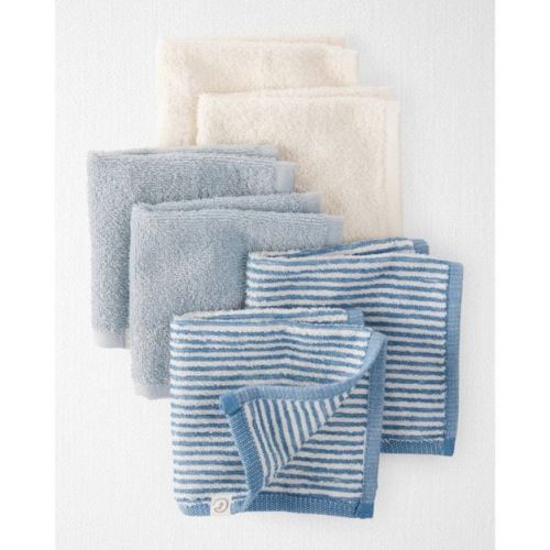 Little Planet by carter's 6pk Wash Cloth - Blue : Target