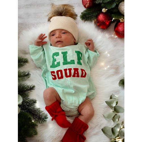 Elf Squad / Organic Long Sleeve T-Shirt Bubble