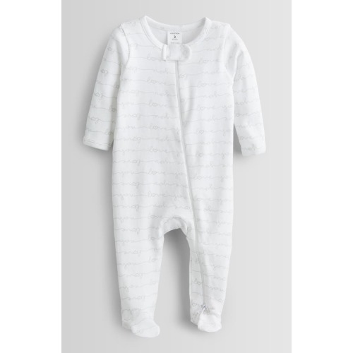 Print Cotton Footie