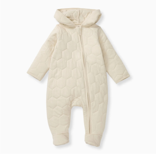 Organic Cotton Honeycomb Quilted Bunting – Burt's Bees Baby