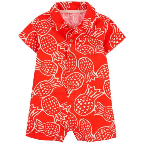 Baby Pineapple Cotton Romper - Carter's | Carter's