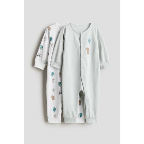 2-PACK PATTERNED COTTON PAJAMAS