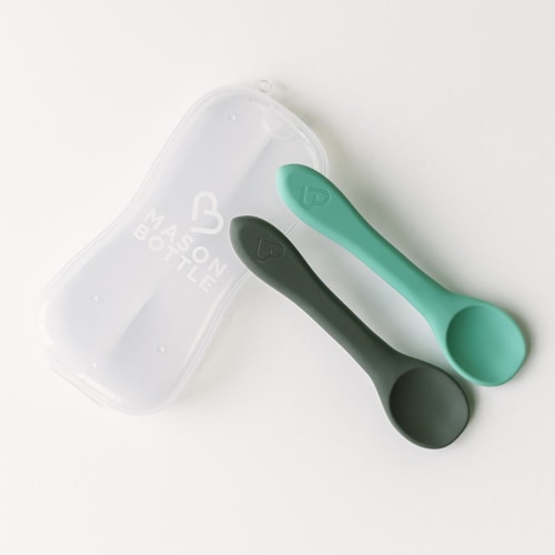 Silicone Spoon Set – Mason Bottle